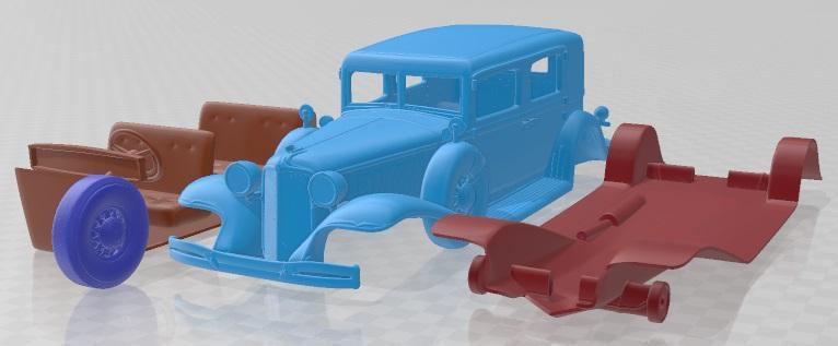 Chrysler Imperial Roadster 1932 Printable Car