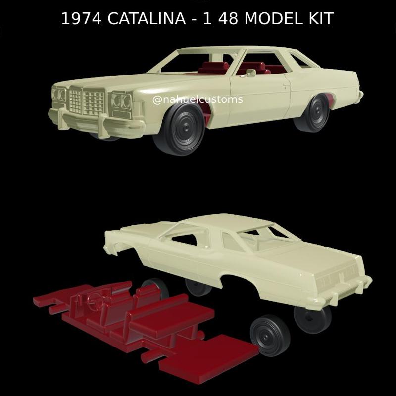 1974 CATALINA - 1 48 MODEL KIT