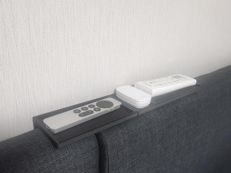 Bed head remote control stand