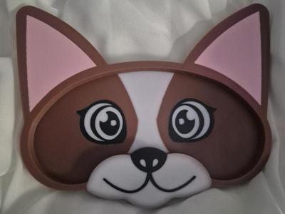 Dog Glasses Holder/Glasses Tray Dog