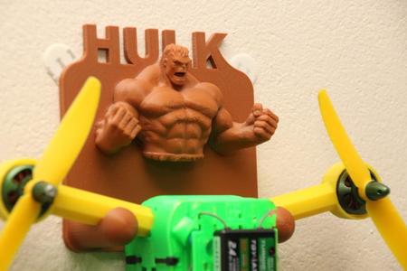 T4 Mini Quadcopter Wall Mount - HULK