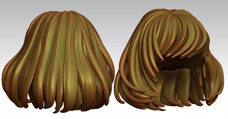 3D Hairstyles for Women V18