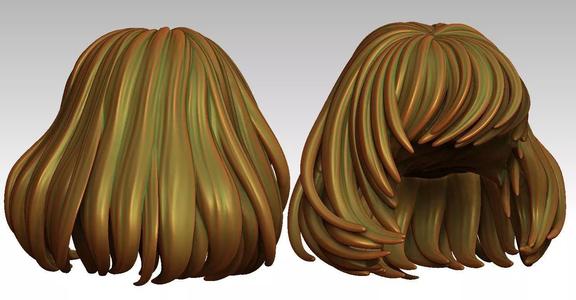 3D Hairstyles for Women V18