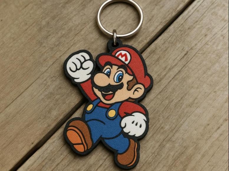 Super Mario Bros - Keychain