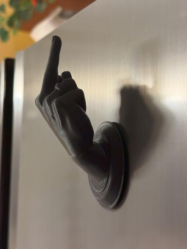 I'll give you the middle finger -