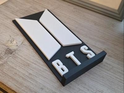 BTS Logo Display Stand for Table or Shelf