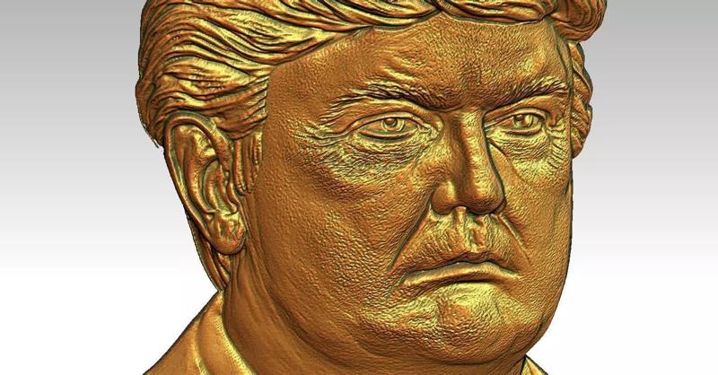 5 Donald Trump CNC Relief Model