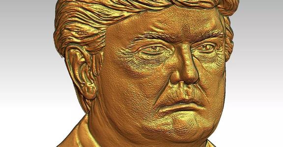 5 Donald Trump CNC Relief Model