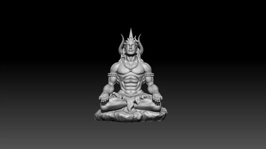 ADI YOGI 3D MODEL FOR 3D PRINTING