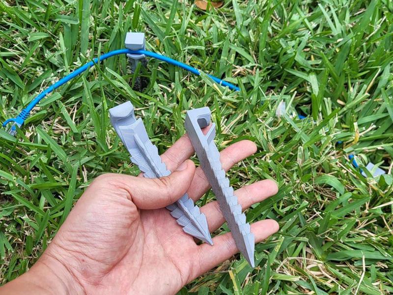 Ethernet Lawn Stake