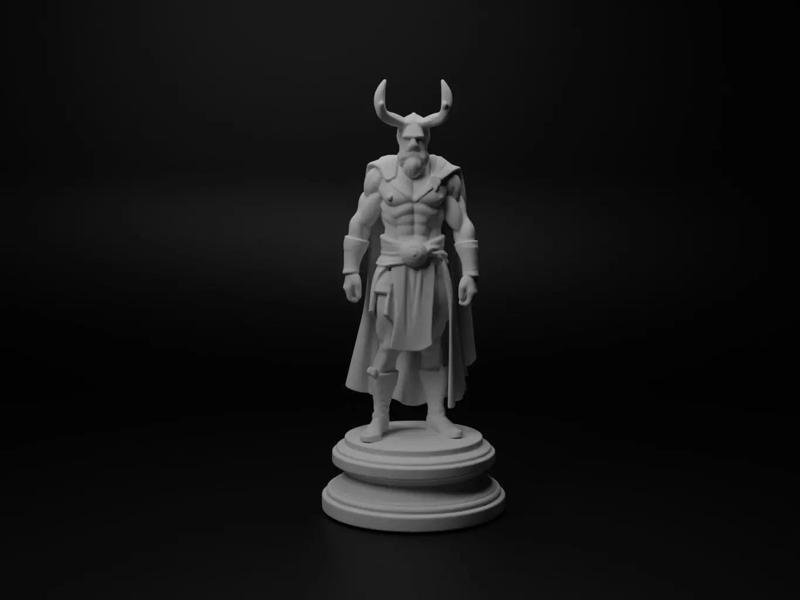 Odin Bust Chess