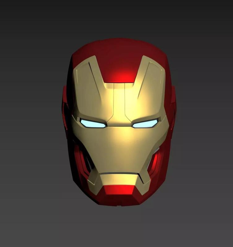 Iron Man Mark 42 Mark 43 MK42  MK43 Helmet  Avengers