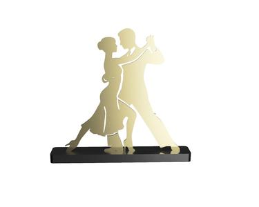 Dancing Couple Silhouette DXF SVG STL – Instant Download Laser-Cut & 3D Print Wedding Decor, Cake Topper, Home Accent