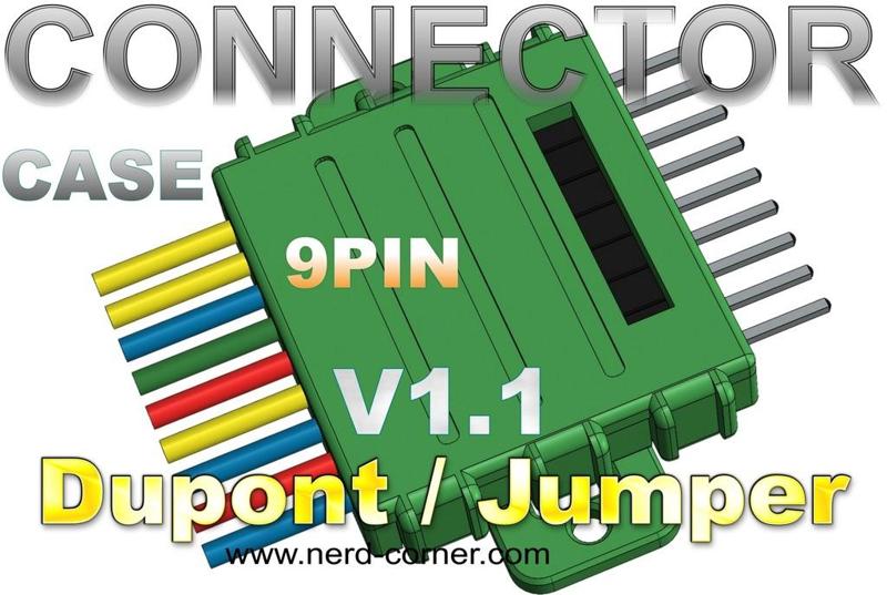 Connector case 9PIN Dupont / Jumperwire V1.1