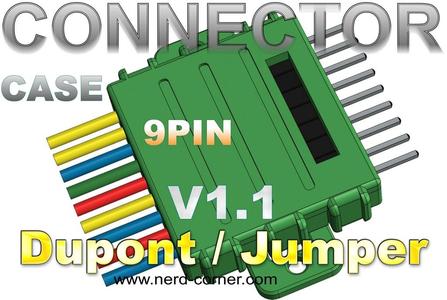 Connector case 9PIN Dupont / Jumperwire V1.1