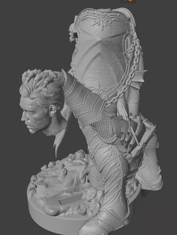 Merciless STL 3d print ready model