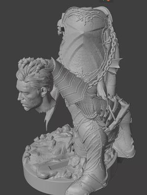 Merciless STL 3d print ready model