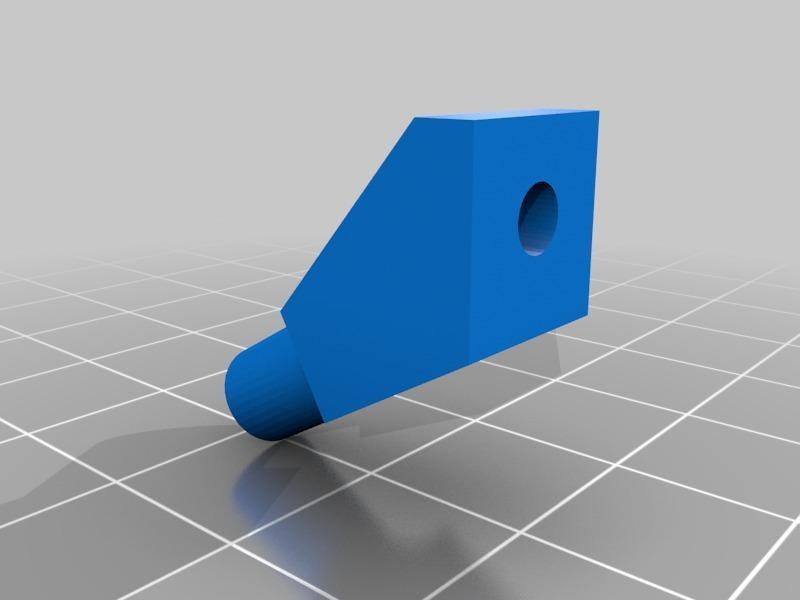 Mini quad antenna tube mount
