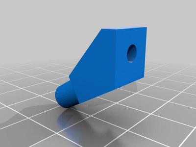 Mini quad antenna tube mount