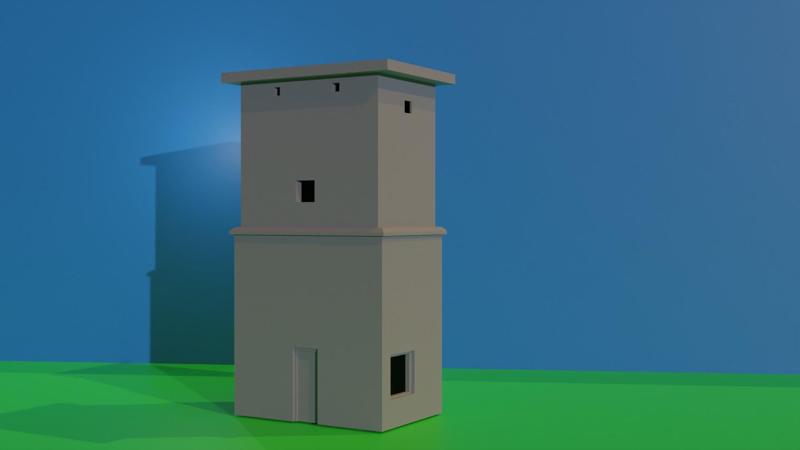 Trafo Tower TrafoTurm of Hecklingen / Germany