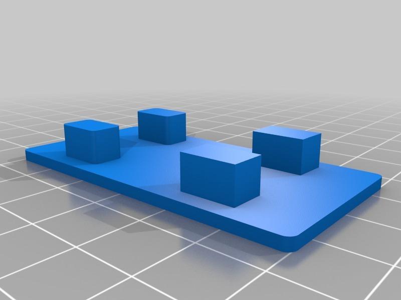 Ponteira - 60x30 - Perfil Aluminium