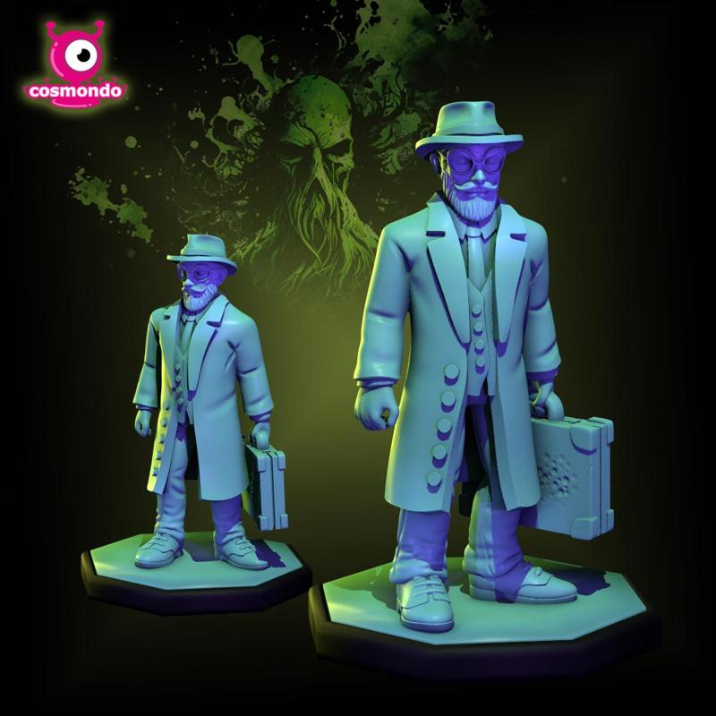 Professor Cthulhu Investigator 32mm RPG Tabletop