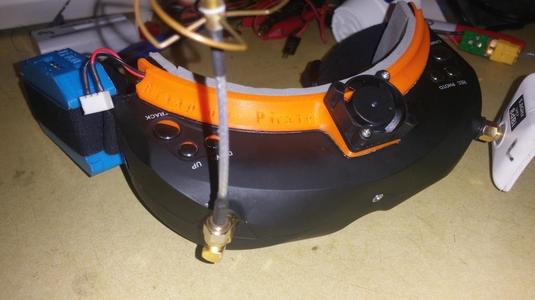 skyzone v3 v4 goggles face plate with fan 