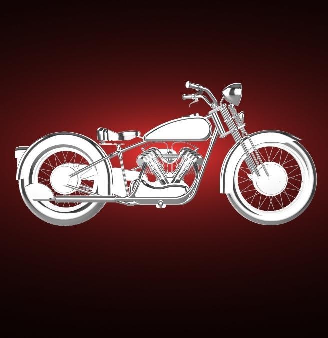 Harley-Davidson model EL Sport 1936.