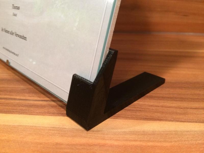 Mount for DIN A4 picture