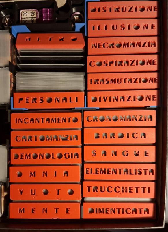 Black Rose Wars Magic School Divider (BASE+SATR+CHRONO) ENG+ITA