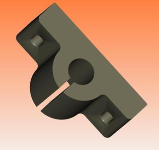 Rebel II v32 Y-Carriage - Plain Bearing KU 0816 Holder