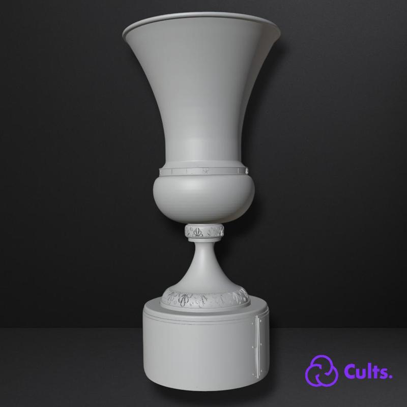 🏆 Italian Cup - Detailed Model for Large Scale Printing