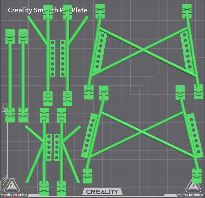 1/10 drift rc car roll cage V3