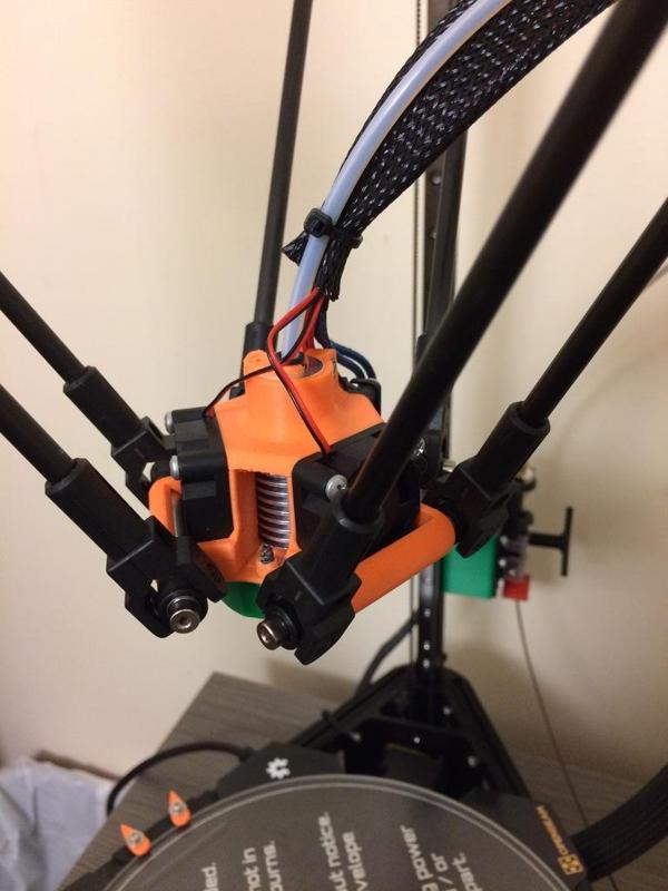 Kossel Pro/mini Delta E3D V6 End Effector Version 5