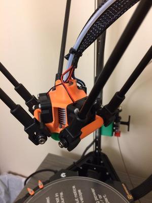 Kossel Pro/mini Delta E3D V6 End Effector Version 5
