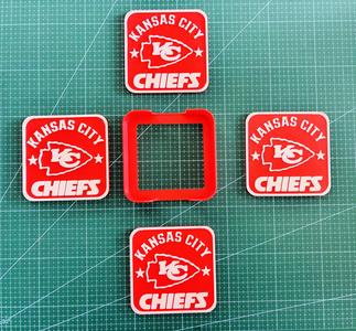 KANSAS CITY CHIEFS NFL COASTER
