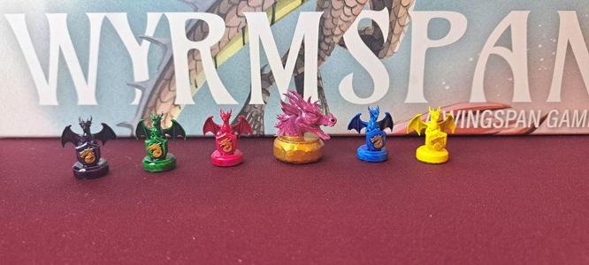 Wyrmspan - Guild tokens & Round Marker