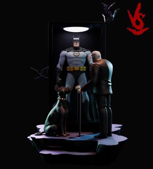 Bruce Wayne Reflection of the Past