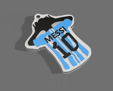 Key ring Messi Topo Gigio Argentina