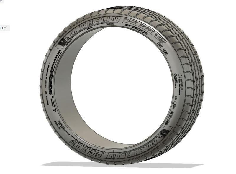 Michelin Pilot Sport tires 235/45 R17 and 255/40 R17