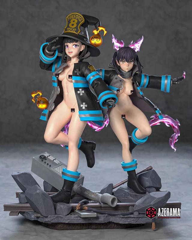 Maki and Tamaki NSFW STL Ready for 3D Printing