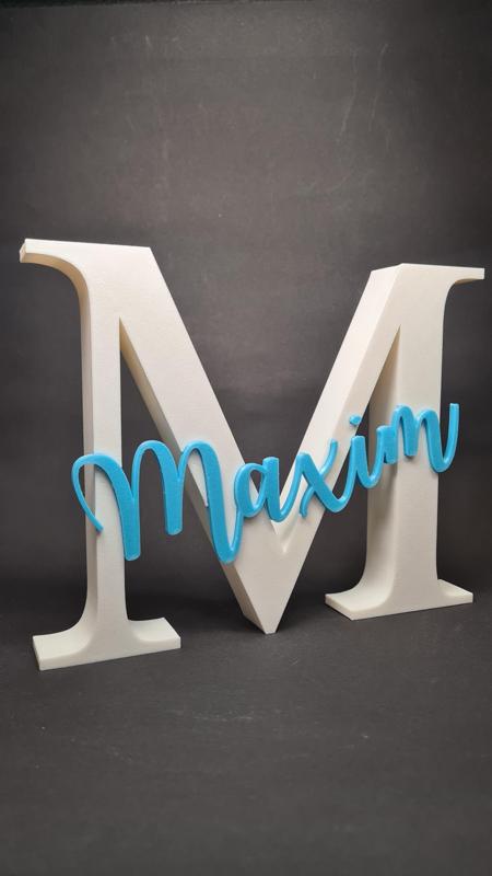 Name Maxim/ Letter / Letter M
