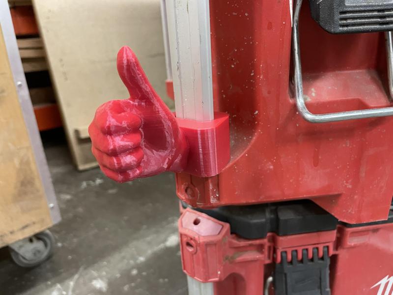 MILWAUKEE PACKOUT Thumbs up Thumbs down HANGER👍