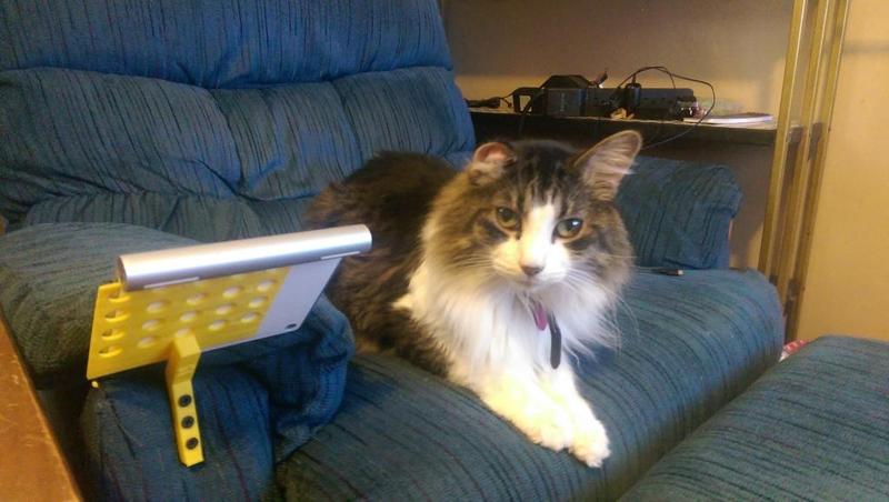 Recliner Magic TrackPad mouse Stand