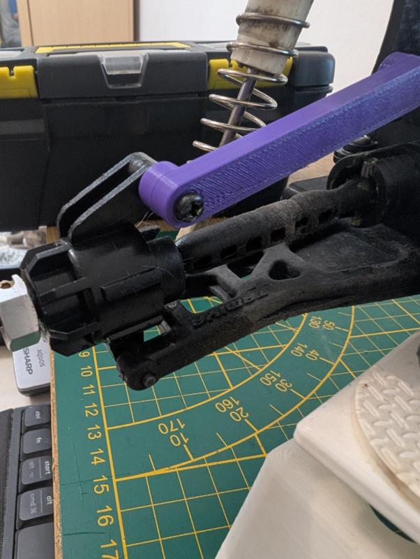 Tamiya tt02 b rear upper arm parts  19000563 C2