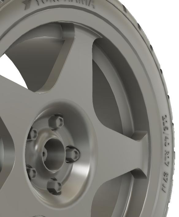 1/24 17x8 Speedline Corse Type 2110 wheels