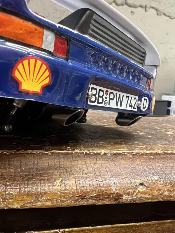 Tamiya Porsche 959 exhaust pipes