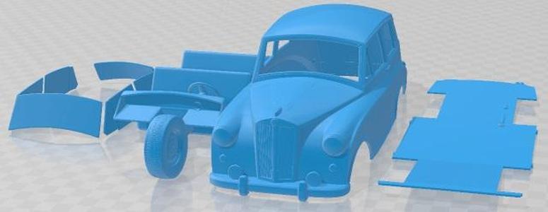 Triumph Mayflower 1949 Printable Car