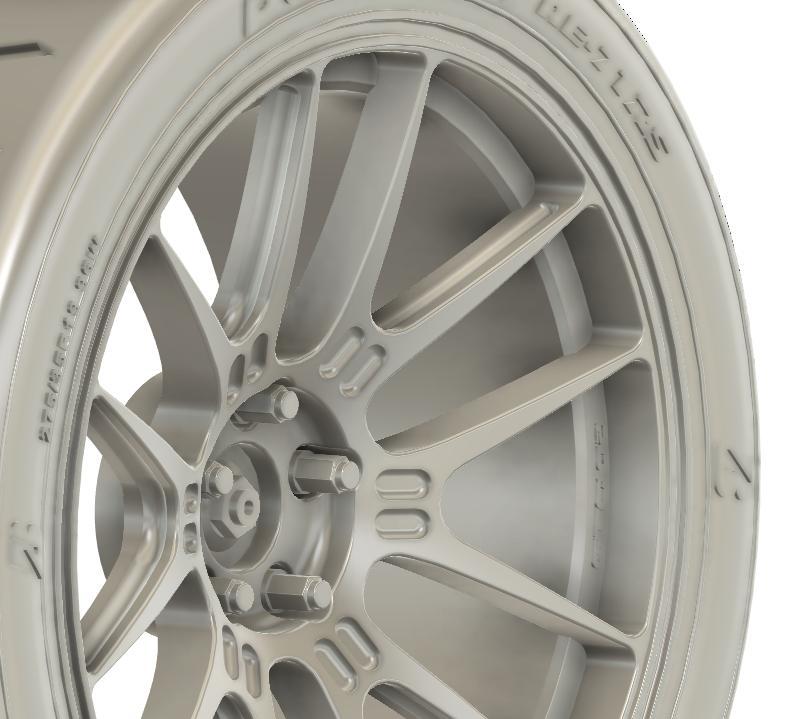 1/24 19x9.5 (FM) Enkei GTC02 wheels