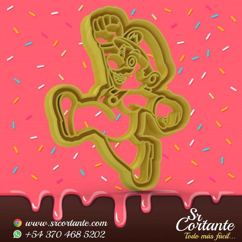 THEME SUPER MARIO BROSS COOKIE CUTTERS - COOKIE CUTTER